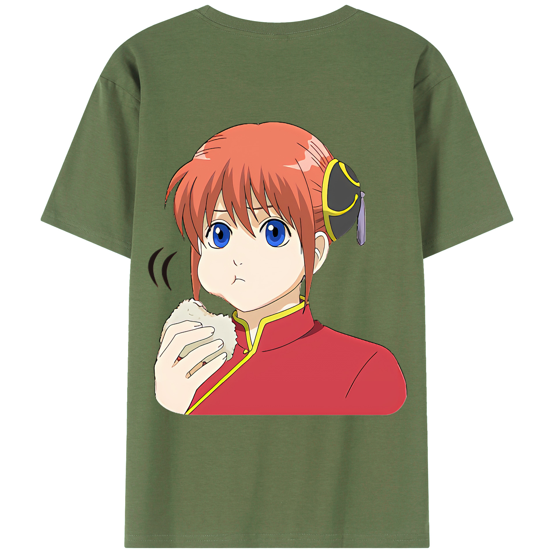 （画像用） ぎんたま 坂田銀時（さかたぎんとき） 神楽 志村新八（しむら しんぱち） GINTAMA Sakata Gintoki Kagura Shimura Shinpachi 綿100％ メンズ半袖Tシャツ（バックプリント） 通気性